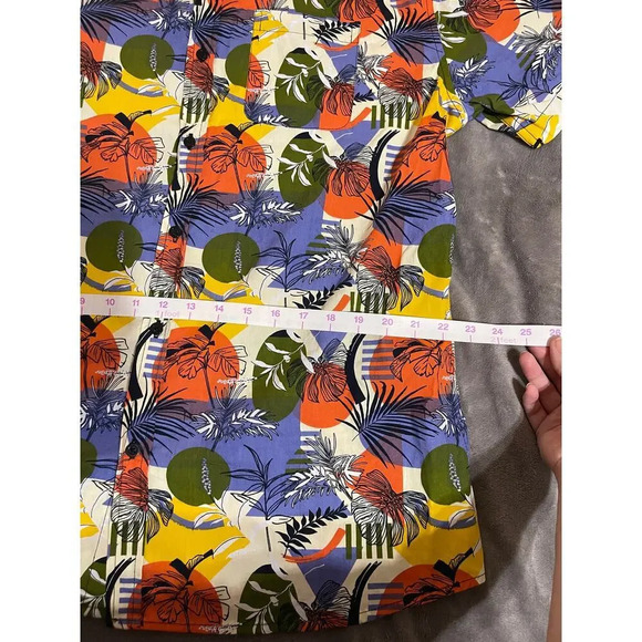 Massive Whisper SS Buttondown Size XL Men Shirt Vacation Resort Retro Fun - Picture 5 of 8